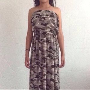 Camo Maxi Dress